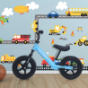 Bicicleta de Equilíbrio para Crianças com Pneus Grumpy Modelo