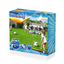 Bestway 52058 Conjunto de Rede de Jogo Insuflável com 2 Bolas de Futebol Jardim Piscina para Crianças Escolha