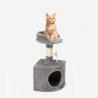 Brinquedo para Gatos com Arranhador e Túnel Buraco 60cm Korat Catálogo