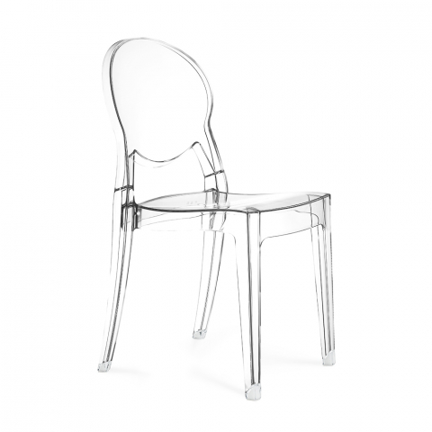 Cadeiras de design moderno transparente para cozinha, sala de jantar bar restaurante Scab Igloo