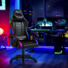 Cadeira Gaming com LED's RGB Almofadas Rodas Super-Confortável Desportiva The Horde Venda
