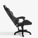 Cadeira Gaming com LED's RGB Almofadas Rodas Super-Confortável Desportiva The Horde Estoque