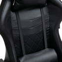 Cadeira Gaming com LED's RGB Almofadas Rodas Super-Confortável Desportiva The Horde Custo
