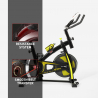 Bicicleta Estática Profissional Doméstica c/Volante 10kg Athletica Características