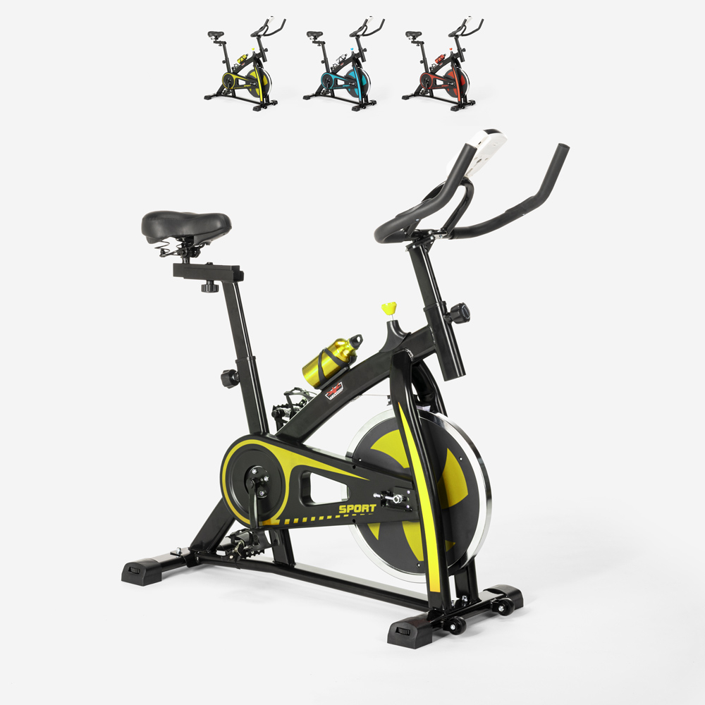 Bicicleta Estática Fit Bike Profissional Doméstica Volante 10kg Athletica