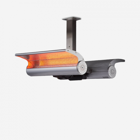 Aquecedores infravermelhos com suporte de aquecedor externo interno Twin Lys