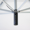 Guarda-sol Com Carregador USB Painel solar anti-UV 3x3 Power Medidas