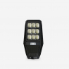 Lâmpada de rua solar LED 100W sensor de controle remoto de suporte lateral Solis M Saldos