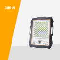 Farol LED portátil 300W painel solar 3000 lumens controle remoto Inluminatio L Descontos
