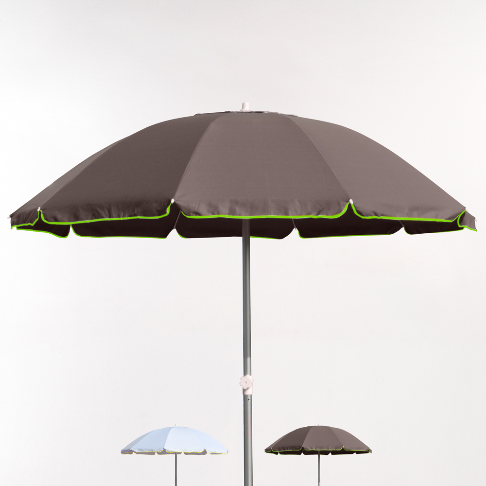 Guarda-sol de Praia à Prova de Vento 220Cm Roma Fluo