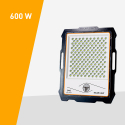 Farol LED portátil 600W Painel solar 5000 lumens controle remoto Inluminatio XXL Descontos