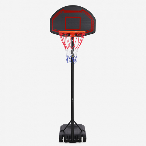 Cesto de Basket Portátil com Rodas Reguláveis ​​em Altura 160 - 210cm, LA Promoção