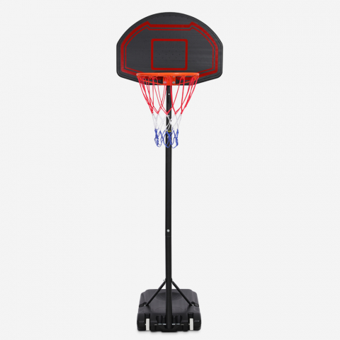 Cesto de Basket Portátil com Rodas Reguláveis ​​em Altura 160 - 210cm LA Promoção