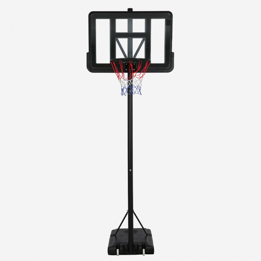 NY, Cesto de Basket Portátil Profissional com Altura Ajustável 250 - 305cm