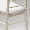 Conjunto 4 almofadas Brancas para cadeira Confortáveis Chiavarina Napoleon Venda