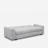 Sofá-cama de 3 lugares Almofadas Moderno Versátil Elegante Prático Verto Oferta