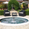 Mobília para jardim Terraço Quintal ou Lounge Exteriores Elegante Giglio Características