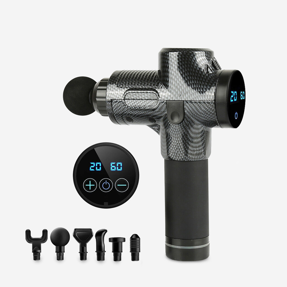 Pistola de Massagem Muscular c/30 Velocidades Touchscreen Ken
