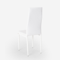 Cadeira Moderna em Couro sintético para Cozinha Sala de jantar Restaurante Imperial Custo