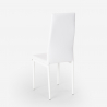 Cadeira Moderna em Couro sintético para Cozinha Sala de jantar Restaurante Imperial Custo