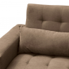 Sofá-cama 3 lugares Microfibra Reclinável Elegante Moderno e Versátil Quarzo Características