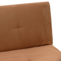 Sofá-cama 2 lugares Encosto reclinável Microfibra Fácil limpeza Durável Onice 