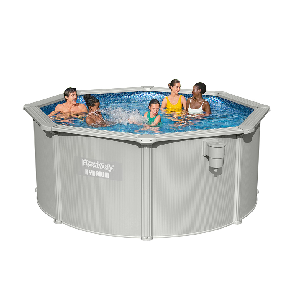 Bestway 56566 Piscina Redonda Acima do Piso Moderna 305x122cm Hydrium