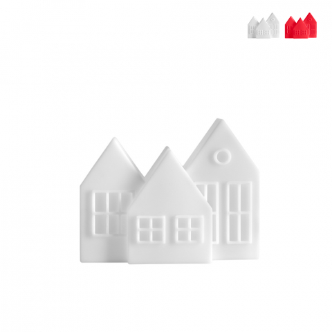Candeeiro de mesa Natal Presépio Casas Design escandinavo Slide Kolme