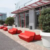 Sofá de Jardim Moderno de 2 Lugares Kami Yon Slide Design 