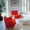 Cadeira de Jardim Moderna Elegante Kami San Slide 