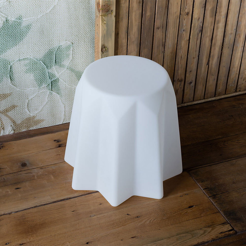 Banco Baixo Minimalista Banquinho Moderno Pandoro Light