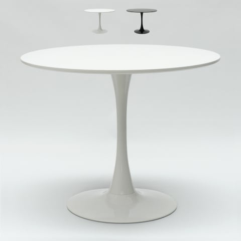 Mesa redonda 60cm bar cozinha sala de jantar design moderno escandinavo Tulip