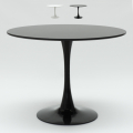 Mesa redonda 90cm bar sala de jantar cozinha design escandinavo moderno Tulip
