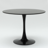 Mesa Redonda Moderna p/Sala de Jantar, Cozinha, 90cm, Tulipan Oferta