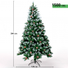 Árvore de Natal Artificial e Decorada Alta / Grande c/240cm Oulu Catálogo