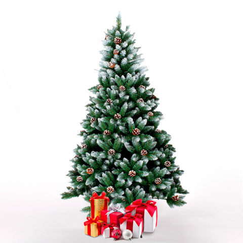 Árvore de Natal Artificial Ecológica Decorada Grande 210cm Tampere Promoção