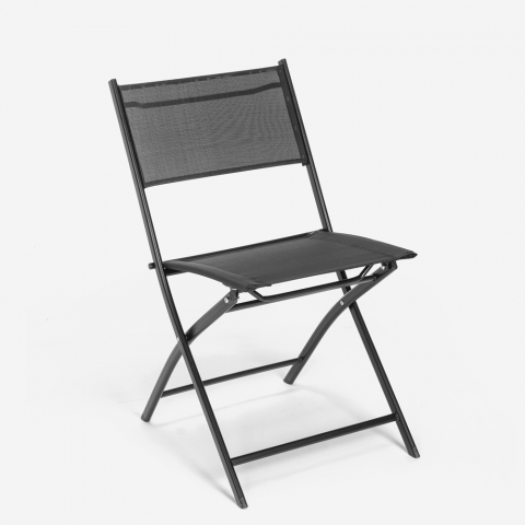 Cadeira Dobrável para Jardim Exterior Terraço Piscina Hugo Promoção