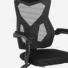 Cadeira Gaming Ergonómica Respirável c/Apoio de Braços Gordian Dark Características
