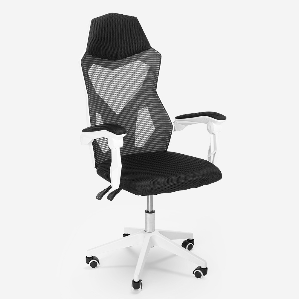 Cadeira Gaming Ergonómica Respirável Futurista Gordian