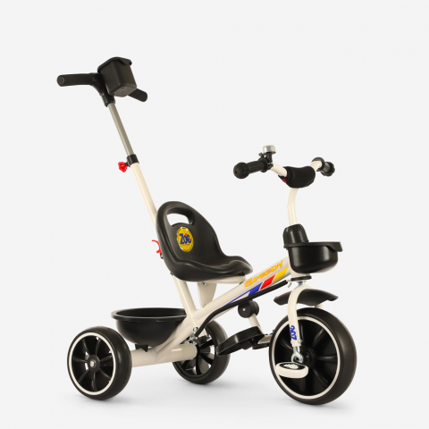 Triciclo infantil com alça e cesto Speedy