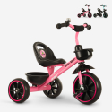 Triciclo Infantil com Assento Ajustável e Cesto Bip Bip Modelo