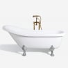 Banheira independente com Pés Retro Vintage Casa de banho Clássica Moderna Maiorca Oferta