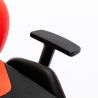 Cadeira de Jogos Ergonómica Desportiva Ajustável em Couro sintético Portimao Fire Custo