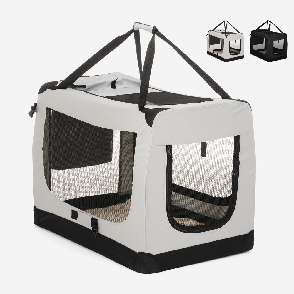Tecido Dobrável Grande para Cães 85,5x55,5x64cm Oliver XXL