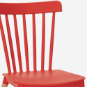 Conjunto de 2 Cadeiras c/Mesa Moderna Bege 70x70cm Roslin 