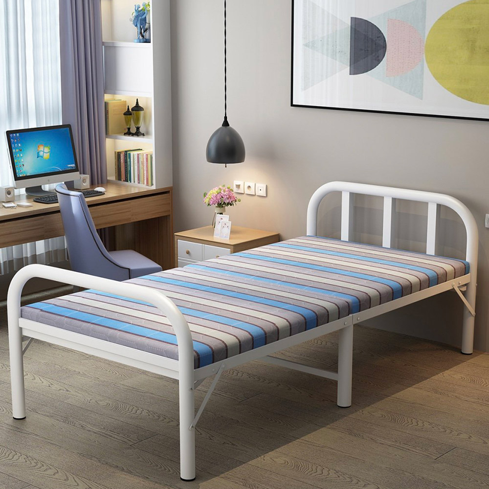 Cama dobrável Prática Cama-extra Cama de solteiro Abertura simples 90x190 Rodense 