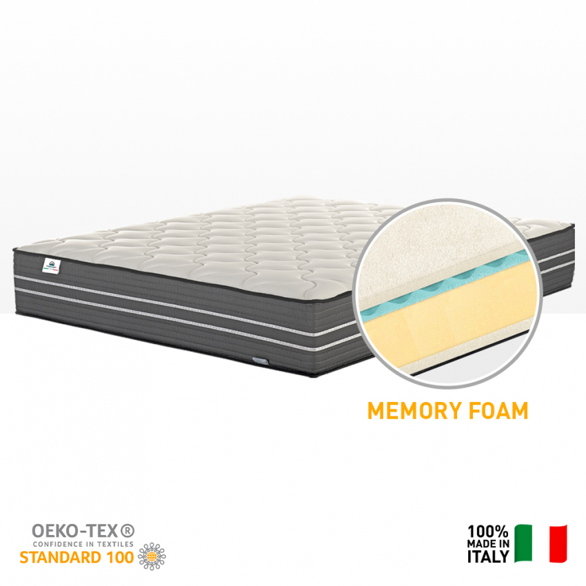 Colchão Casal Memory Foam 28 Cm Anatómico Ortopédico 160x200 Royal Top M