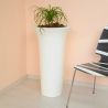 Vaso de planta alto Ø 48 x 85cm design redondo porta-vaso design terraço jardim Flos Medidas
