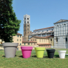 Vaso cónico Ø 60cm para plantas porta-vasos design jardim terraço Pegasus Medidas