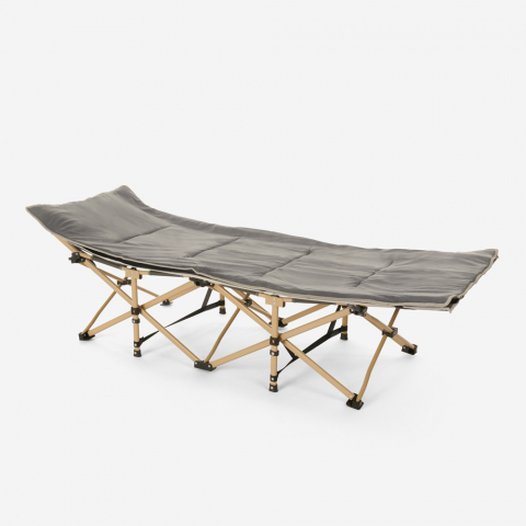 Cama portátil dobrável campismo 60x185cm Leiskite